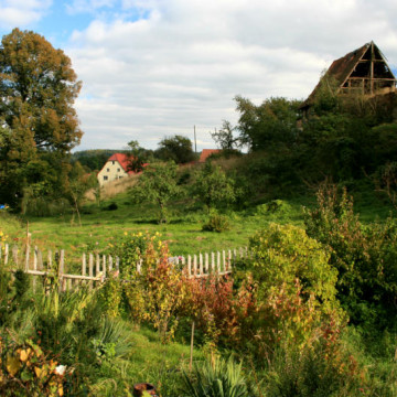 Rustykalny ogród