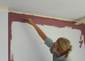 Malowanie ścian pędzel