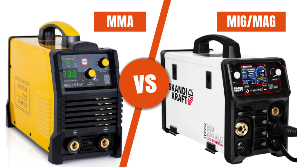 Porównanie Spawarki MIG MAG z MMA